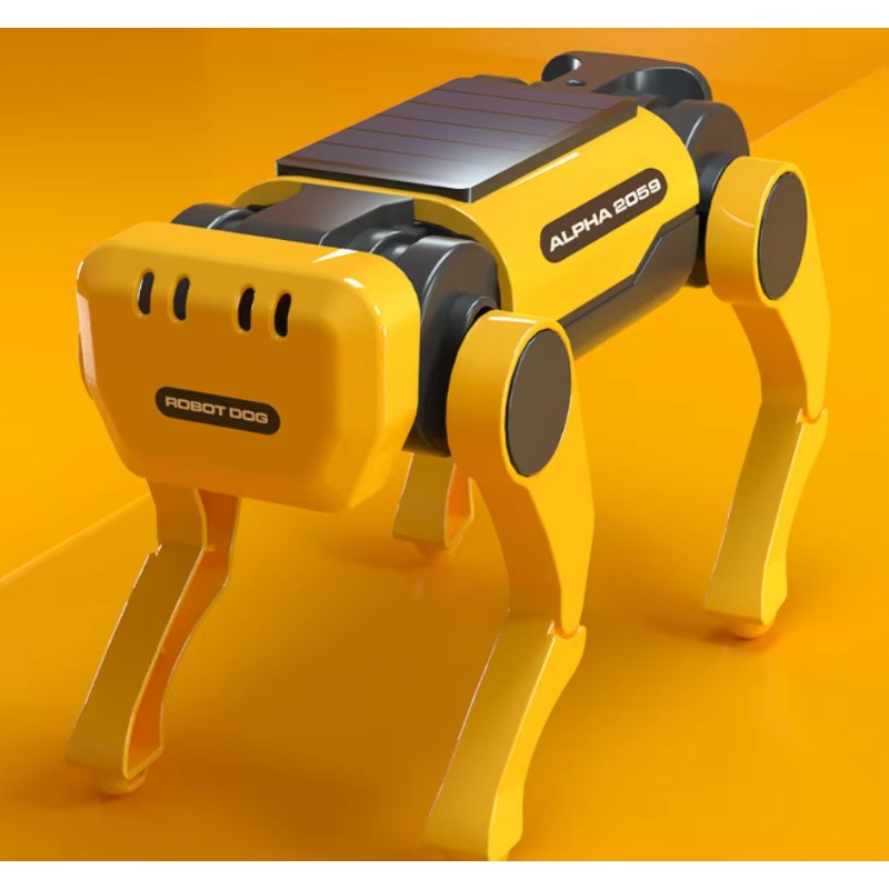 Stem Solar Robot Kit For Kids - หุ่นยนต์สุนัขการทดลองวิทยาศาสตร์ชุด Solar Powered Puppy สําหรับเด็ก DIY