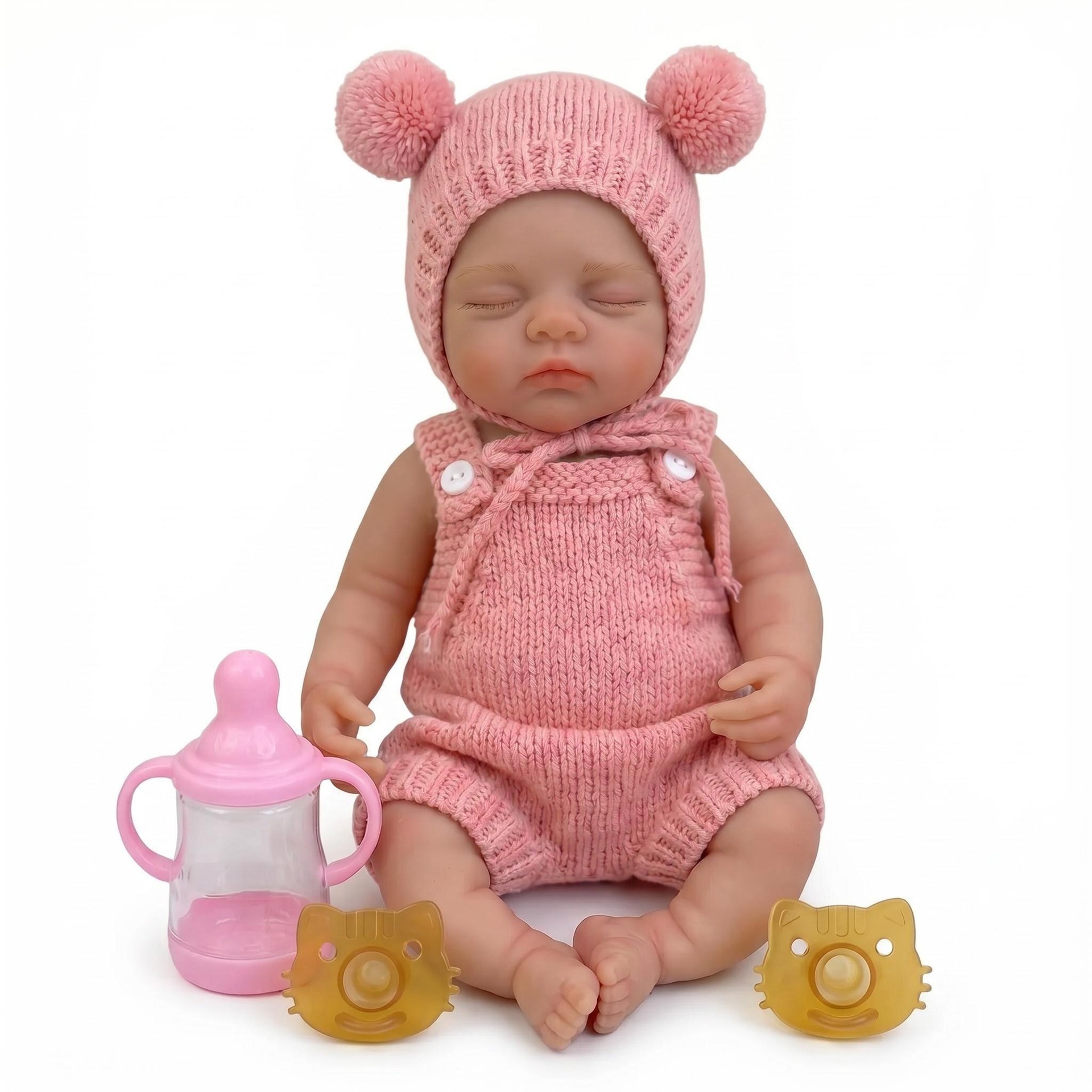 Reborn Baby Doll Silicone Realistic - ตุ๊กตาทารกแรกเกิด NPK ขนาด 12 นิ้ว รุ่น