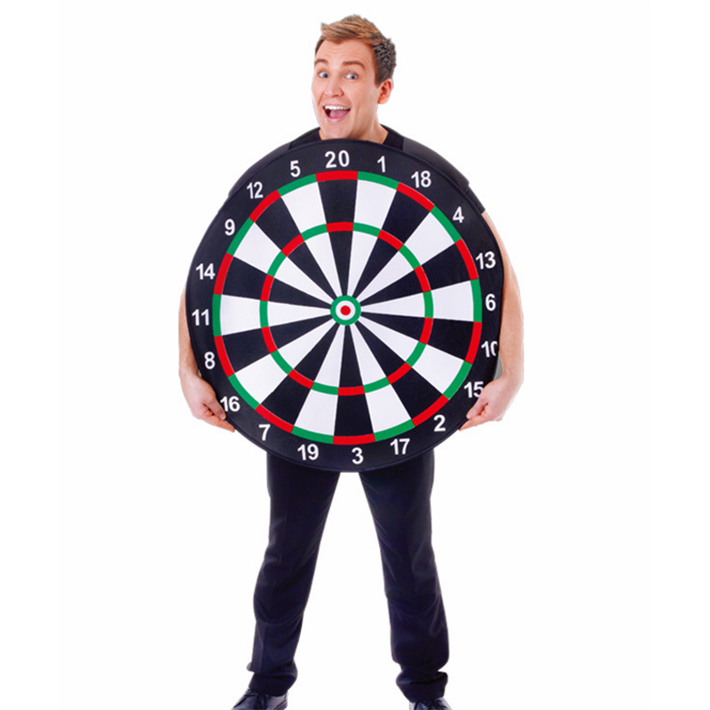 Board Games - ผู้ใหญ่ผู้ชาย Big Round Dart Board เครื่องแต่งกายคอสเพลย์ตลกเกม