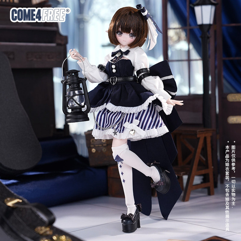 Bjd Doll 1 6 Full Set With Clothes - สินค้าใหม่ Come4free ชุดเสื้อผ้าตุ๊กตา BJD ขนาด 1/6