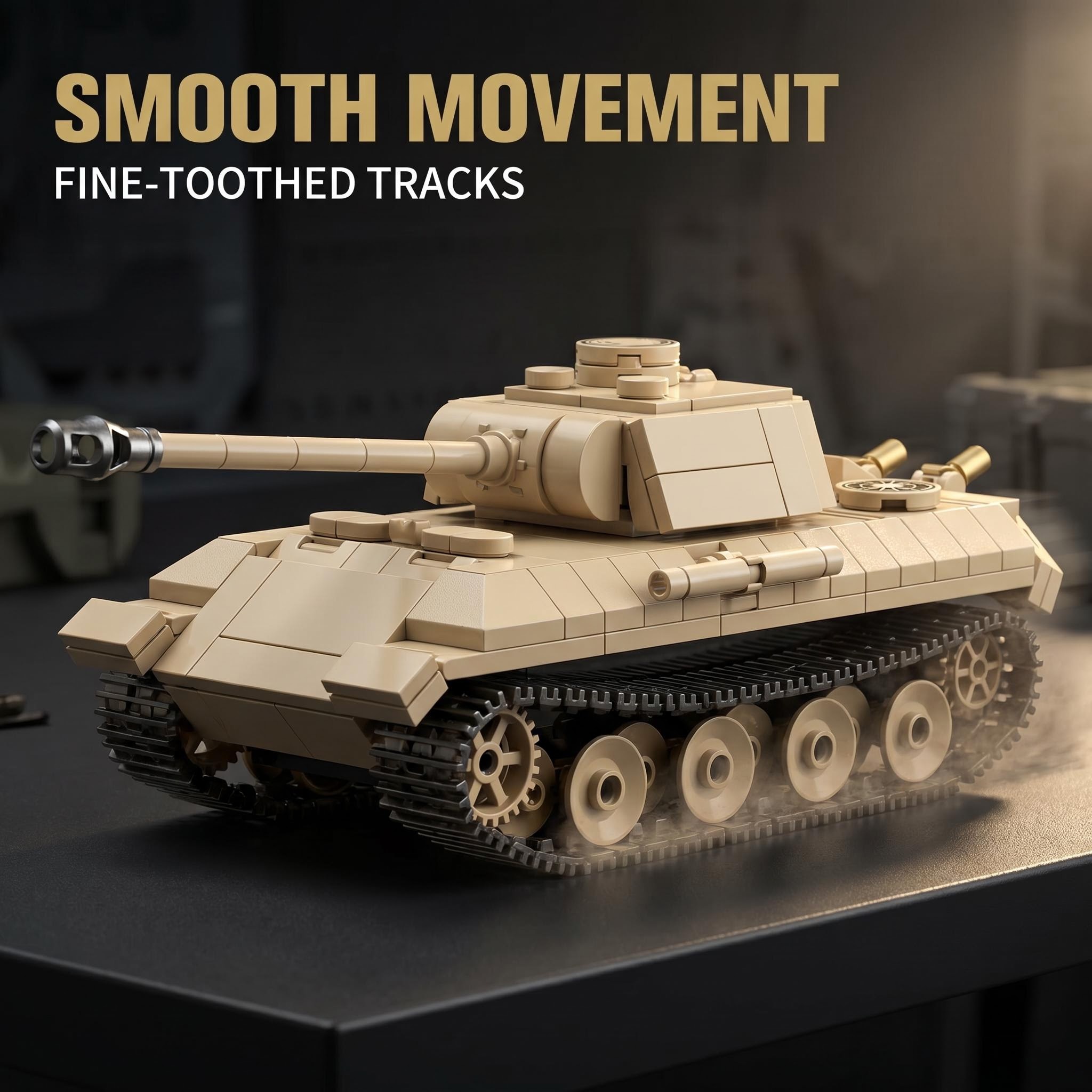 ชุดตัวต่อทหารโลกครั้งที่ 2 503 - Lego Compatible Military Tank บทวิจารณ์และราคา
