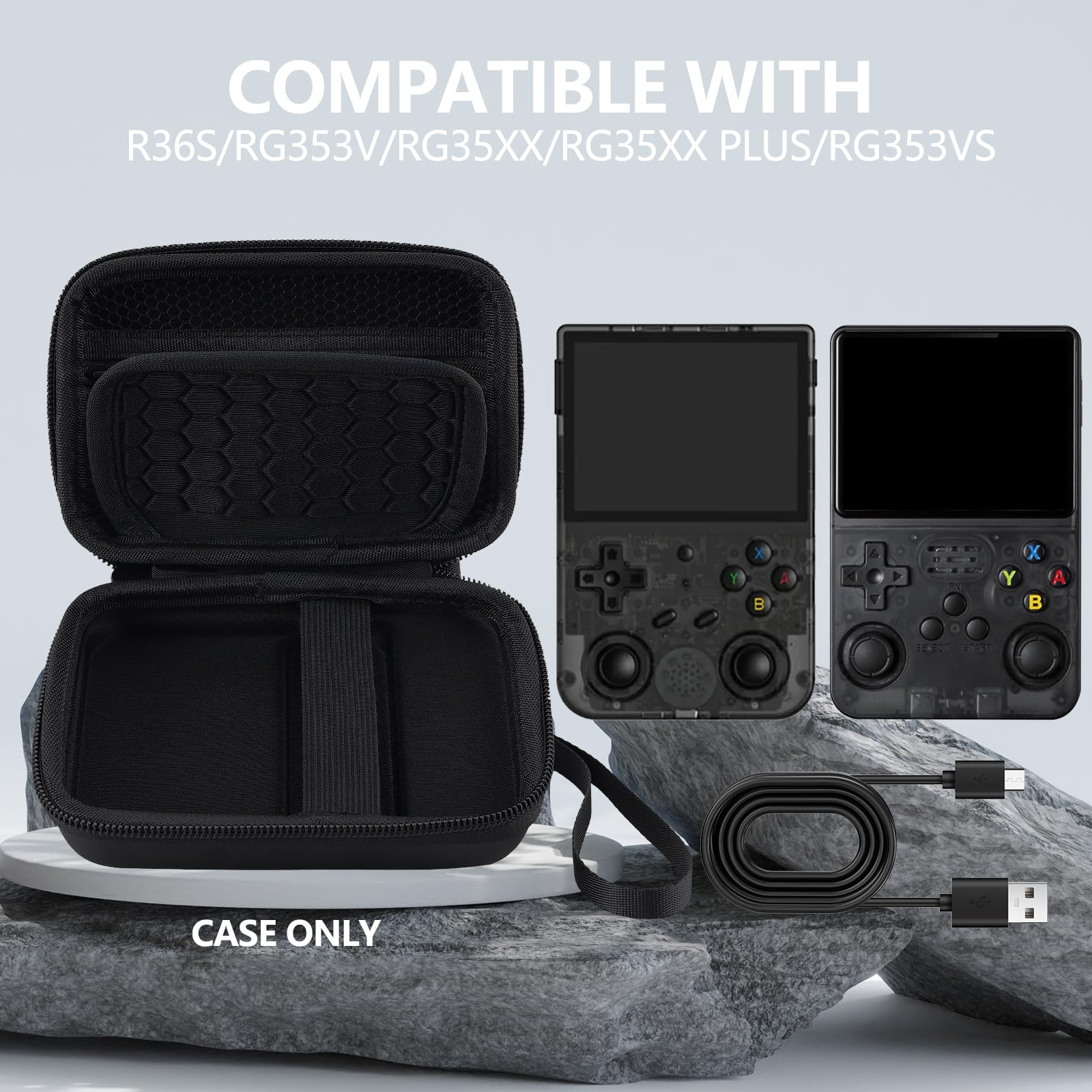 กระเป๋าเก็บของแบบพกพาสำหรับ R3 - Retro Handheld Game Console R36S บทวิจารณ์และราคา