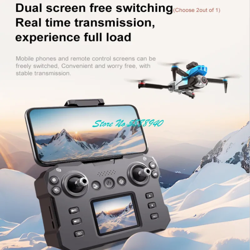 โดรนบังคับระยะไกล FPV พร้อมหน้ - Fpv Brushless Rc Drone 4K บทวิจารณ์และราคา