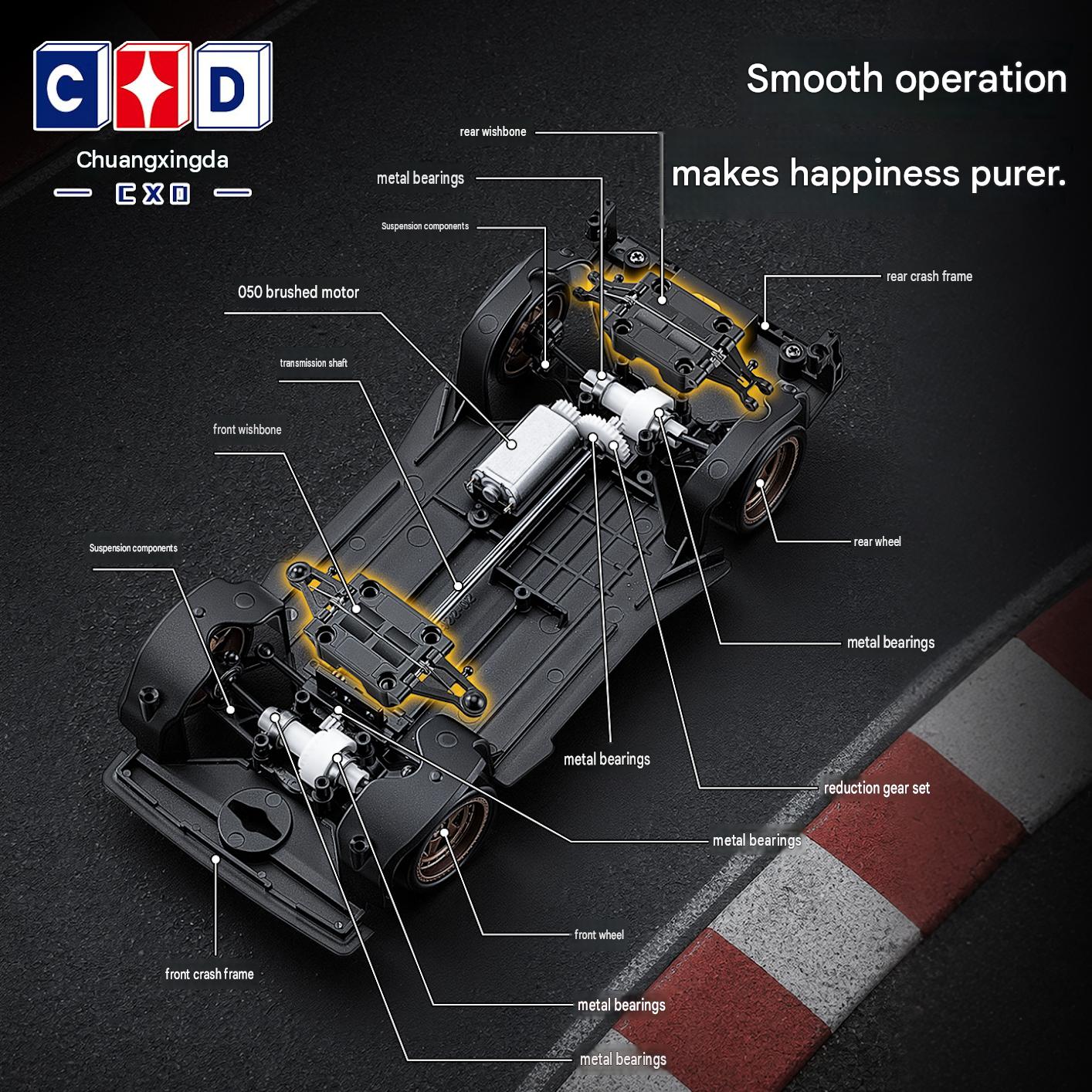CXD2401 รถดริฟท์บังคับวิทยุ 1/ - Rc Drift Car 1 24 Scale 4Wd บทวิจารณ์และราคา