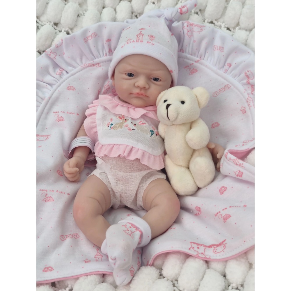 ตุ๊กตาซิลิโคนนุ่มขนาด 12 นิ้ว  - Reborn Baby Doll Silicone Realistic บทวิจารณ์และราคา