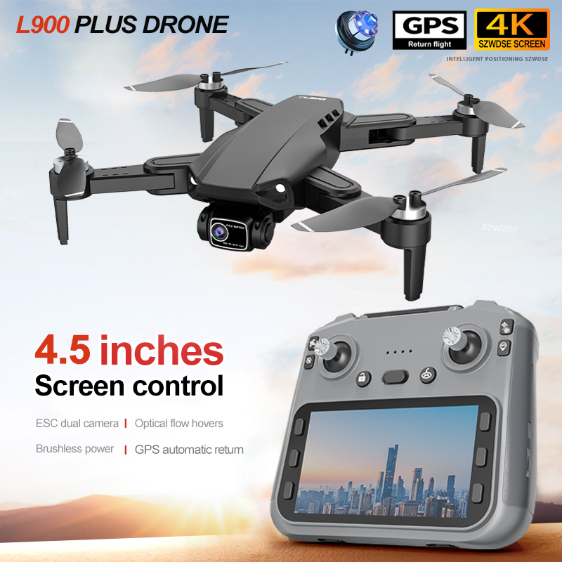 โดรน L900 PLUS GPS พร้อมกล้อง  - Fpv Brushless Rc Drone 4K บทวิจารณ์และราคา