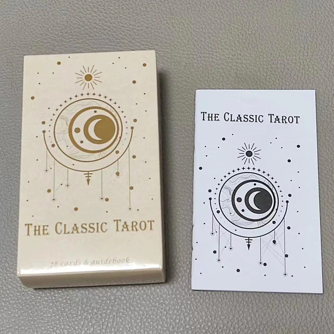 ไพ่ทาโรต์78ใบแบบคลาสสิกขนาด10. - Tarot Cards Deck With Guidebook บทวิจารณ์และราคา