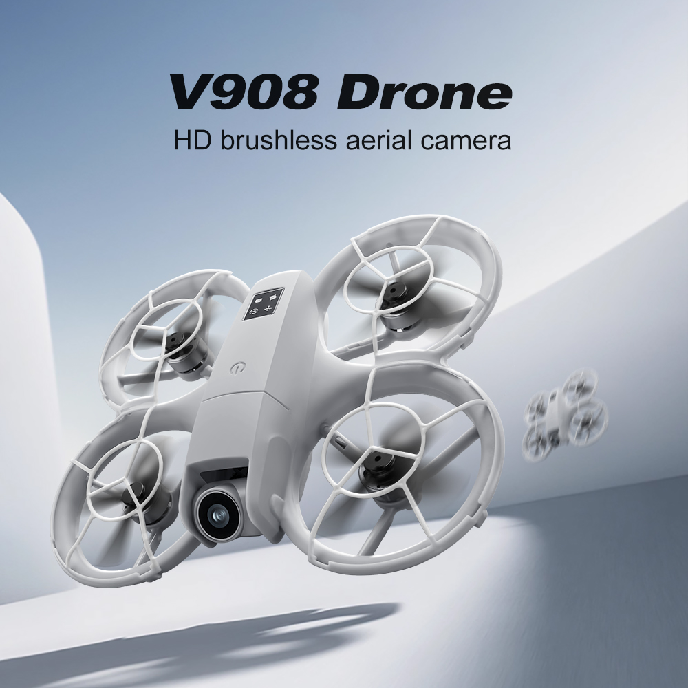 โดรนควอดคอปเตอร์ V908 รุ่นดั้ง - Fpv Brushless Rc Drone 4K บทวิจารณ์และราคา