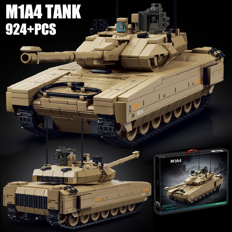 ชุดตัวต่อรถถังรบหลัก M1A4 Delt - Lego Compatible Military Tank บทวิจารณ์และราคา