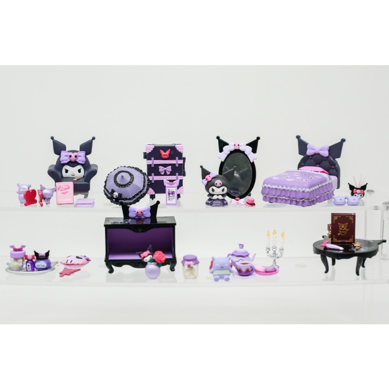 Re-ment 8 ชิ้น/เซ็ต Sanrio Kur - Anime Action Figure Blind Box บทวิจารณ์และราคา