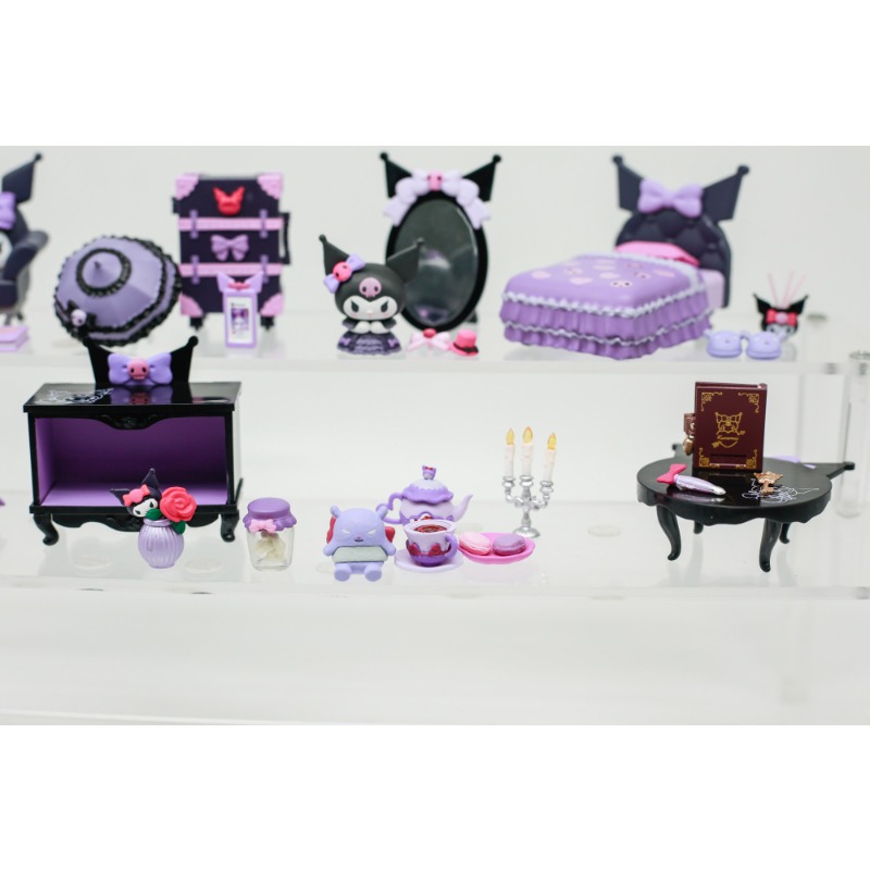 Re-ment 8 ชิ้น/เซ็ต Sanrio Kur - Anime Action Figure Blind Box บทวิจารณ์และราคา