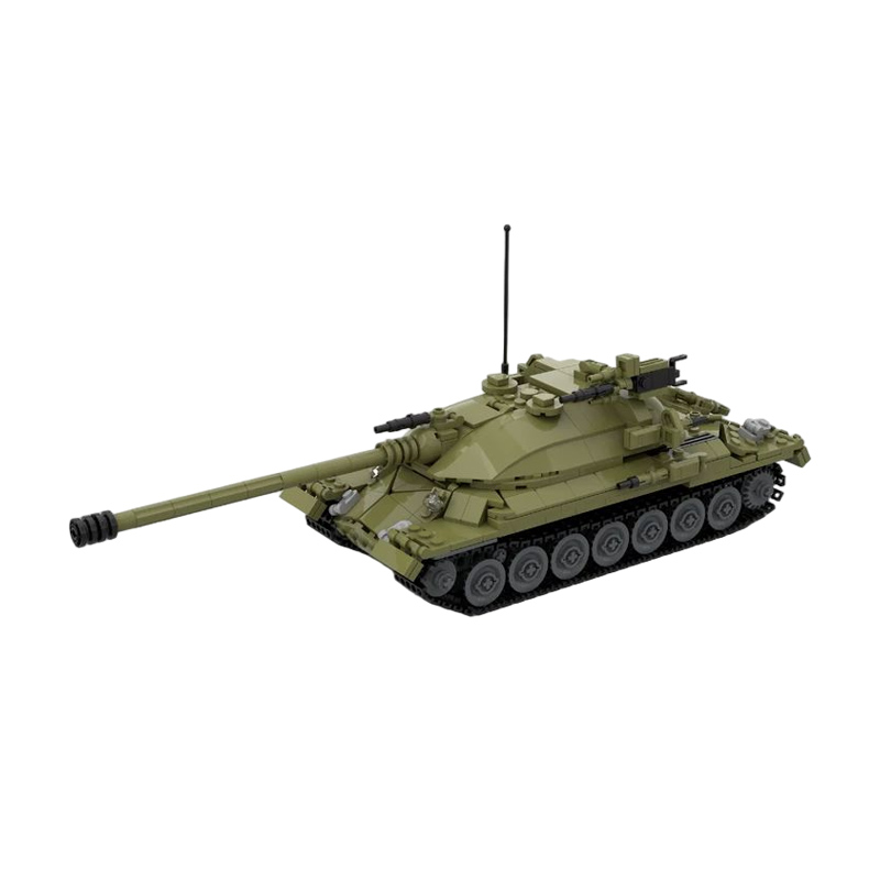 QWERT IS‑7 โมเดลรถถังทหารหนัก  - Lego Compatible Military Tank บทวิจารณ์และราคา