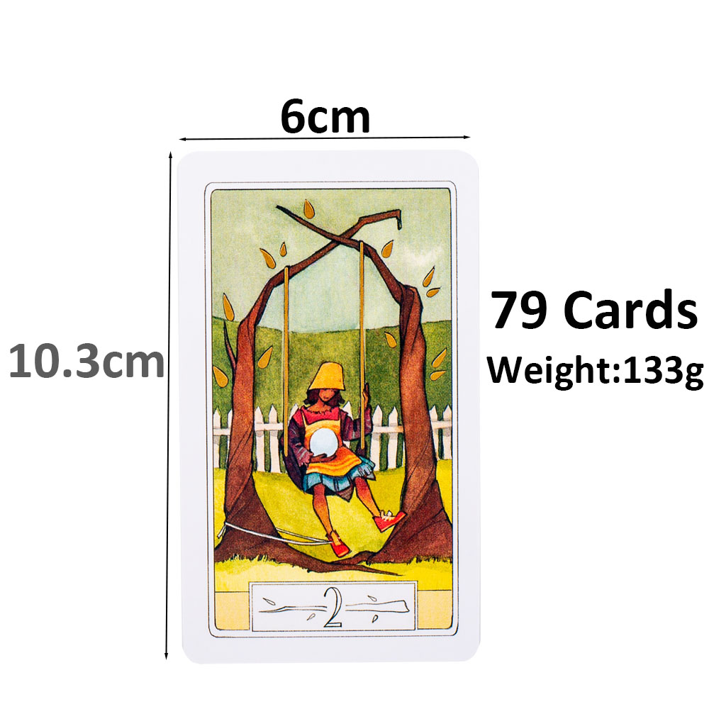 Curious Travels Tarot 10.3*6 ซ - Tarot Cards Deck With Guidebook บทวิจารณ์และราคา