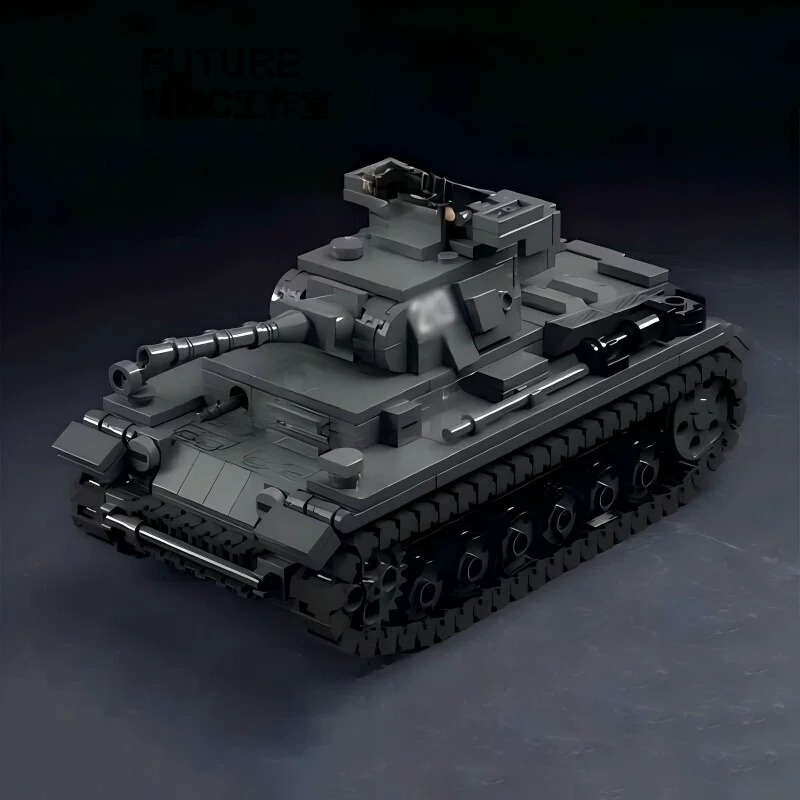 MOC WW2 F-type Heavy Tank รถถั - Lego Compatible Military Tank บทวิจารณ์และราคา