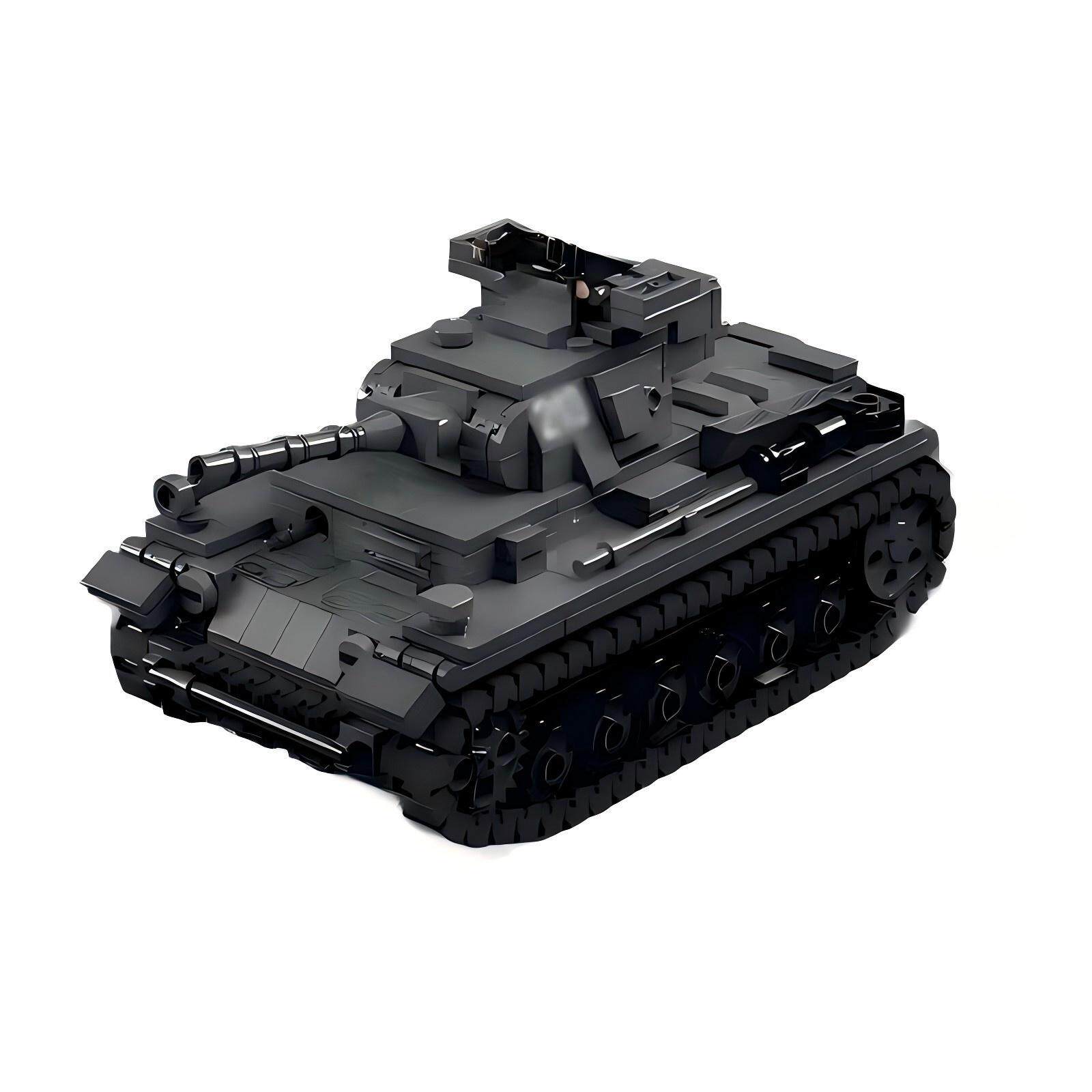 MOC WW2 F-type Heavy Tank รถถั - Lego Compatible Military Tank บทวิจารณ์และราคา