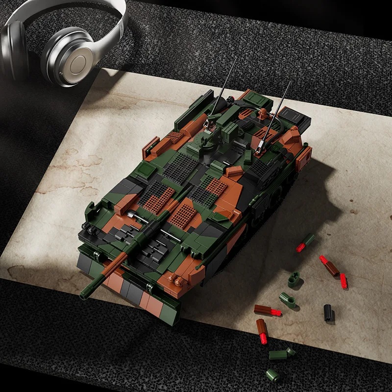 โมเดลรถถังทหารสวีเดน STRV103B  - Lego Compatible Military Tank บทวิจารณ์และราคา