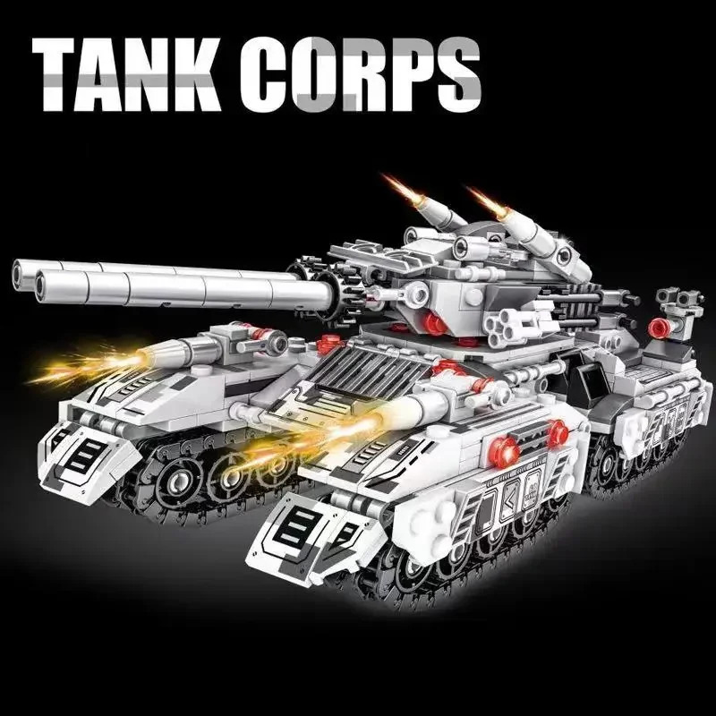 รถถังทหารสงครามโลกครั้งที่ 2 ป - Lego Compatible Military Tank บทวิจารณ์และราคา