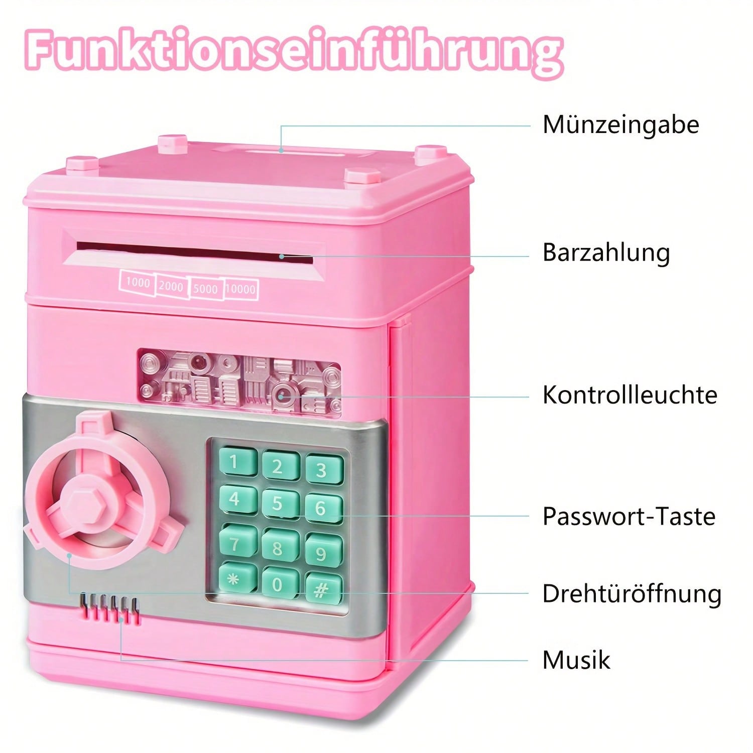 กระปุกออมสิน ATM ขนาดเล็กสำหรั - Educational Toys บทวิจารณ์และราคา
