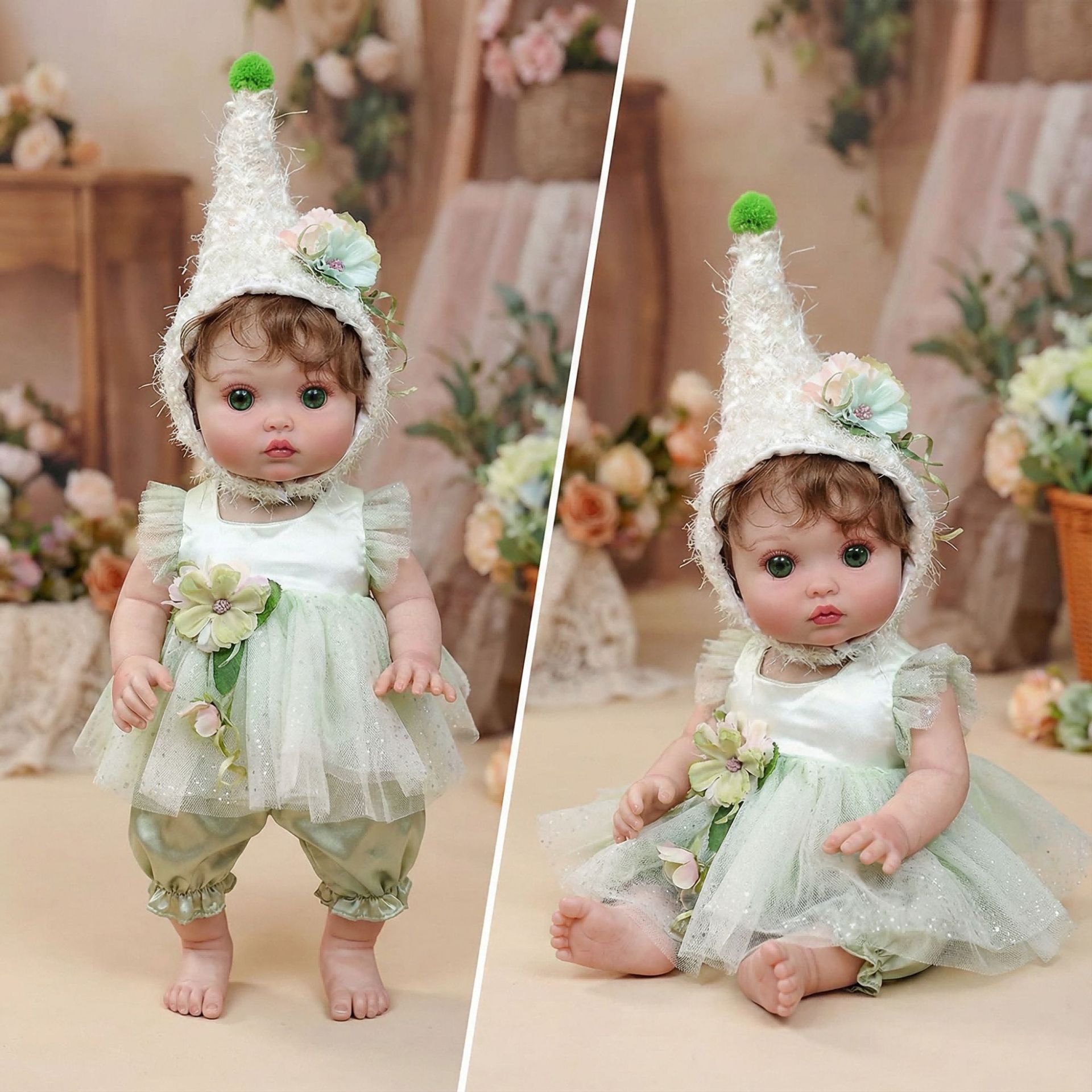 ตุ๊กตาเด็กเกิดใหม่ขนาด 16 นิ้ว - Reborn Baby Doll Silicone Realistic บทวิจารณ์และราคา