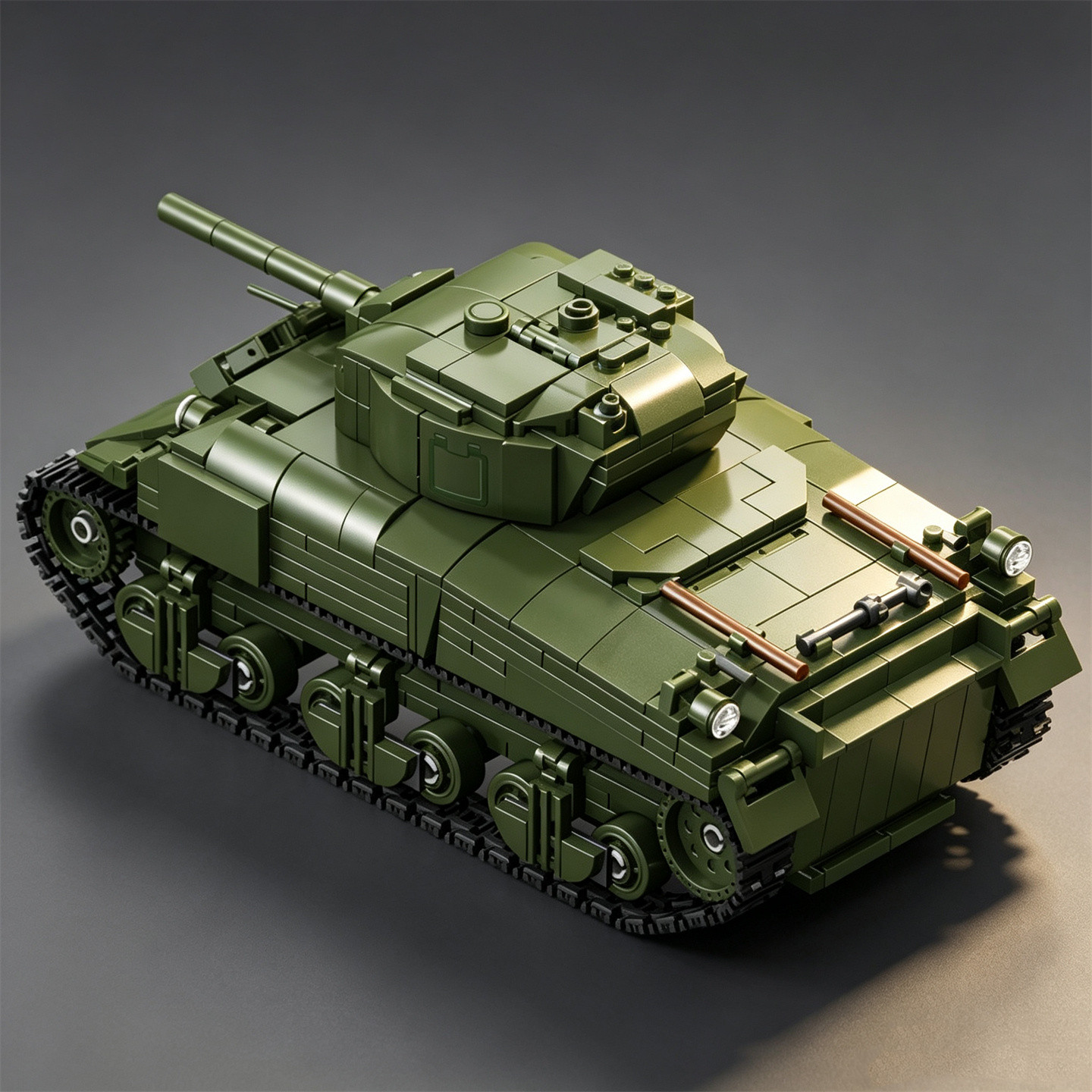 บล็อกตัวต่อทหาร: ของเล่นประกอบ - Lego Compatible Military Tank บทวิจารณ์และราคา