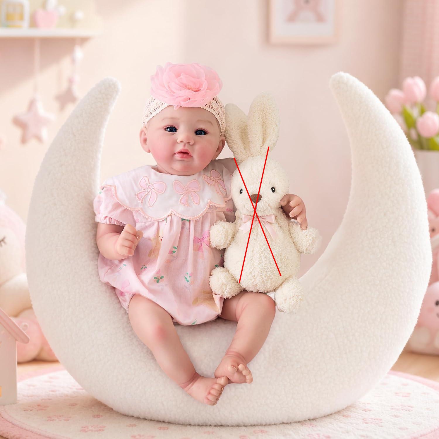 ตุ๊กตาเด็กทารกซิลิโคนไวนิล ทำม - Reborn Baby Doll Silicone Realistic บทวิจารณ์และราคา