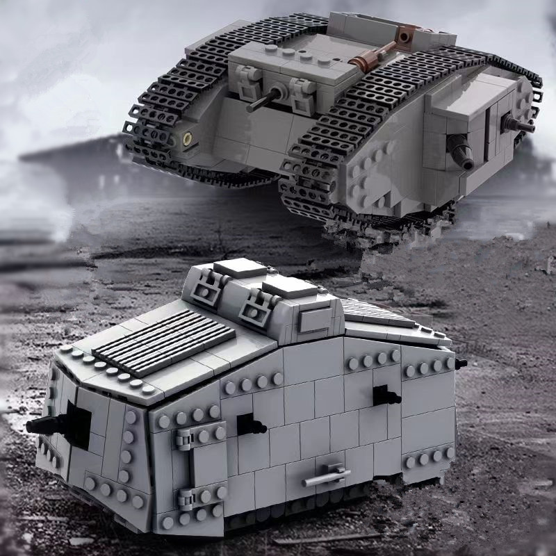 ชุดตัวต่อทหารเยอรมันสุดฮิต MK  - Lego Compatible Military Tank บทวิจารณ์และราคา